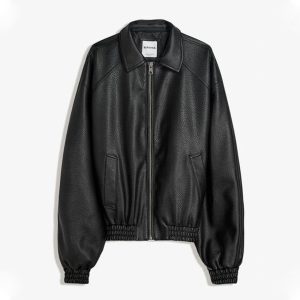 کاپشن چرم Bershka کد 76