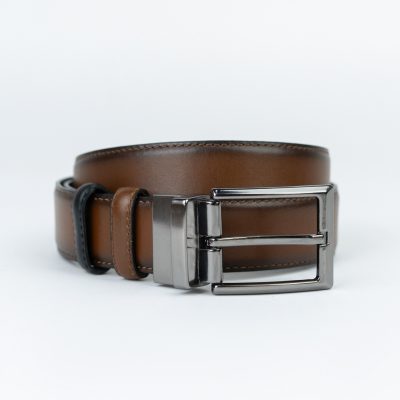 کمربند چرم دورو کد 28