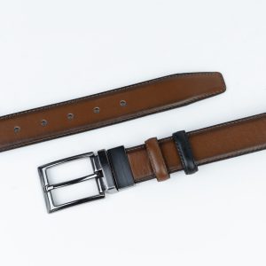 کمربند چرم دورو کد 28