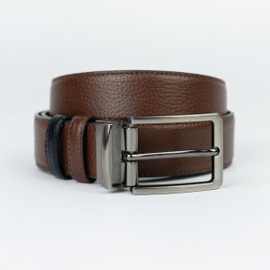 کمربند چرم دورو کد 24