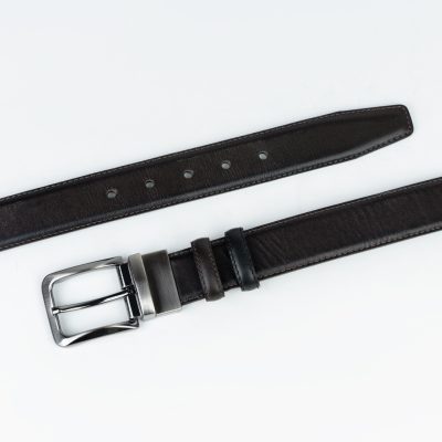 کمربند چرم دورو کد 23