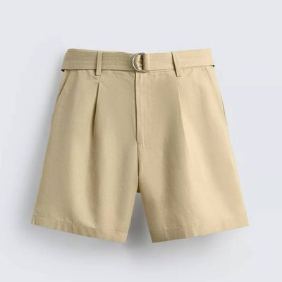 شلوارک کتان Zara کد 72