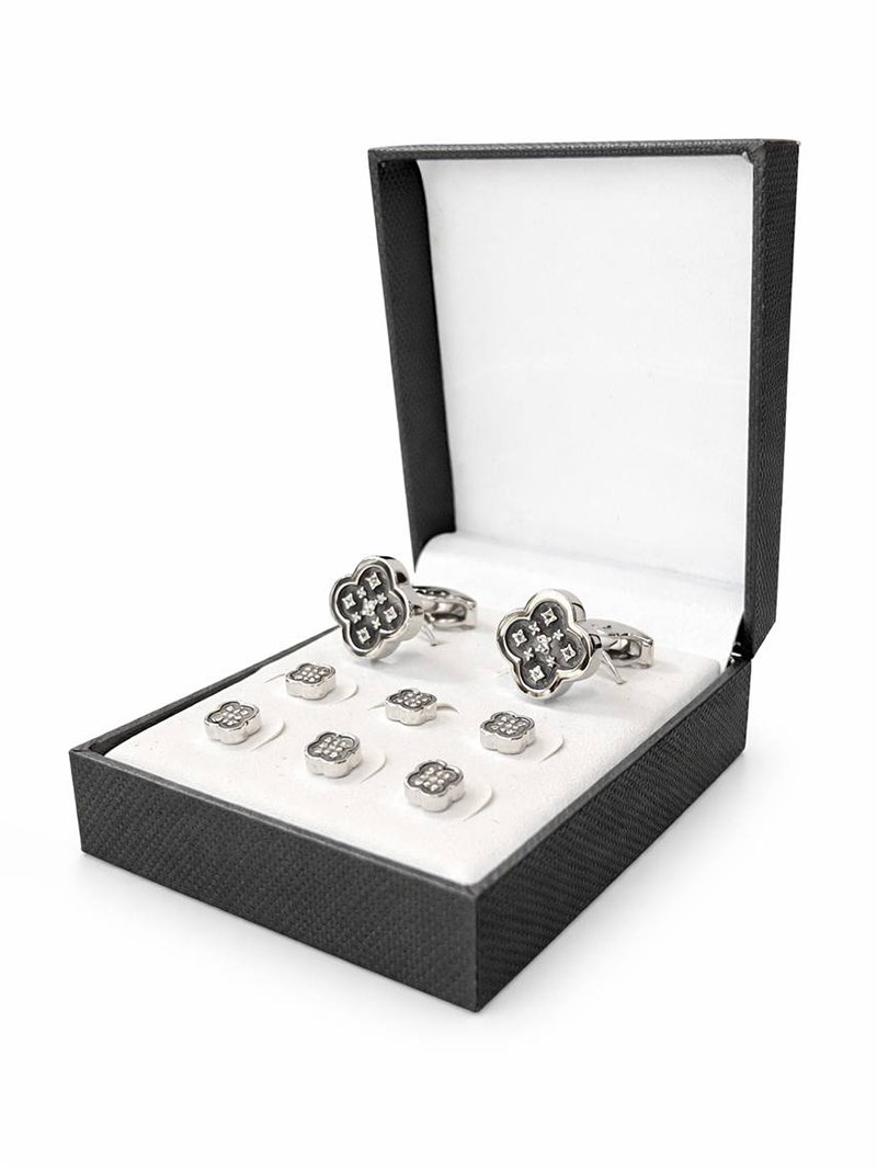 100126 دکمه سردست و استود کد 126 - تصویر 1